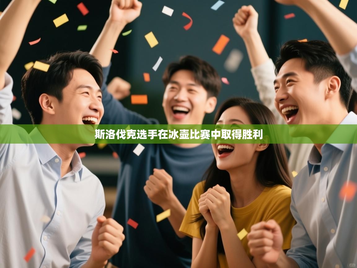 斯洛伐克选手在冰壶比赛中取得胜利  第1张